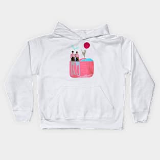 Half and Half Kids Hoodie